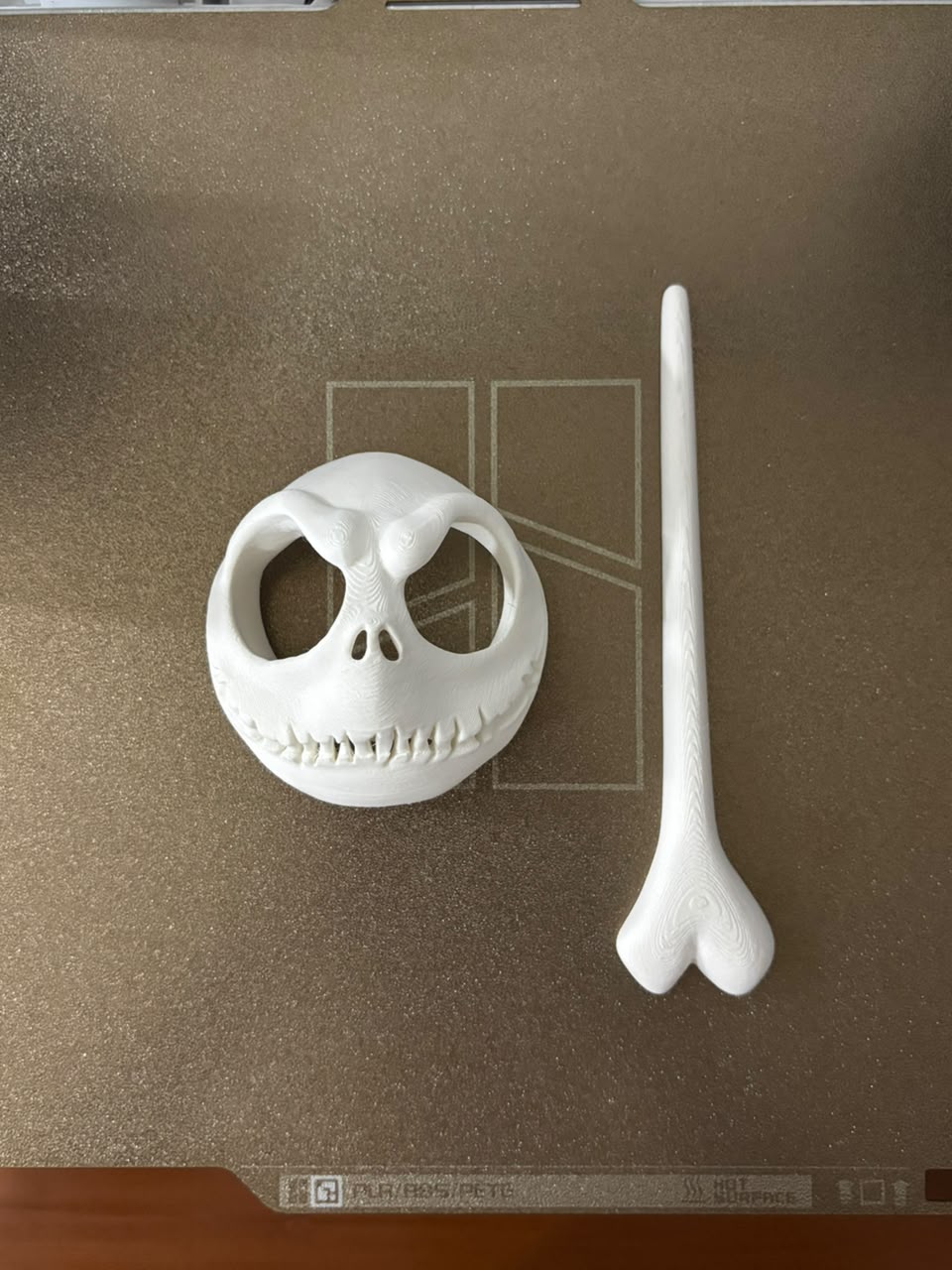 Sujetador de cabello Jack Skellington